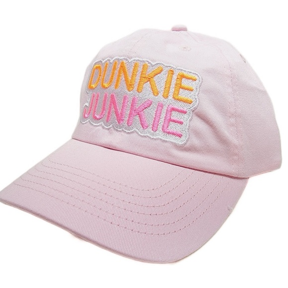 Dunkie Junkie Curved Bill Unstructured Adjustable Relaxed Hat Cap - Picture 2 of 4